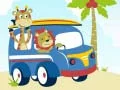 Juego Diferencias entre animales lindos y autos en línea