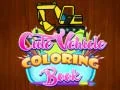 Juego Libro para colorear vehículos adorables en línea