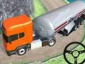 Juego Camión de transporte de cisterna de aceite todoterreno en línea