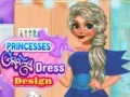 Juego Diseño de vestidos locos para princesas en línea