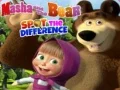 Juego Masha y el Oso: Encuentra las diferencias en línea
