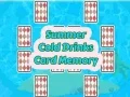 Juego Memoria de Cartas de Bebidas Frías de Verano en línea