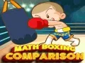 Juego Comparación de Boxeo Matemático en línea