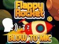 Juego Cohete Flappy Con Soplo en línea