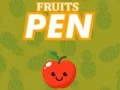 Juego Bolígrafo de Frutas en línea