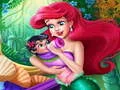 Juego Alimentación del bebé sirena en línea Juego Alimentación del bebé sirena en línea