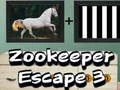 Juego Escape del Cuidador de Zoológico 3 en línea