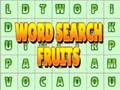 Juego Sopa de Letras Frutas en línea