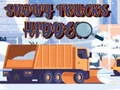 Juego Camiones nevados ocultos en línea