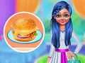 Juego Haciendo una hamburguesa vegetariana casera en línea