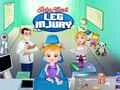 Juego Bebé Hazel: Lesión en la pierna en línea