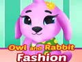 Juego Moda de Búho y Conejo en línea Juego Moda de Búho y Conejo en línea