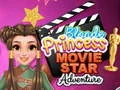 Juego Aventura de la Princesa Rubia Estrella de Cine en línea