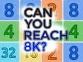 Juego ¿Puedes alcanzar 8K? en línea