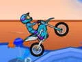 Juego Ciclista al atardecer - Motocross en línea