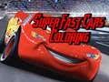 Juego Colorea Coches Súper Rápidos en línea