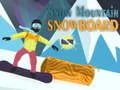 Juego Snowboard Montaña de Nieve en línea