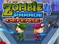 Juego Defensa del Desfile Zombie 4 en línea
