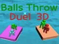Juego Duelo de lanzamiento de bolas 3D en línea