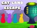 Juego Escape de la Tierra de los Gatos en línea
