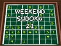 Juego Sudoku de Fin de Semana 21 en línea