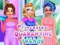 Juego Tendencias de cuarentena de las princesas en línea