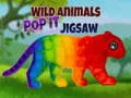 Juego Rompecabezas Pop It Animales Salvajes en línea