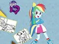 Juego Libro para Colorear de Equestria Girls en línea