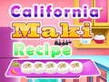 Juego Receta de Maki California en línea