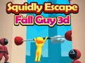 Juego Escape del Calamar: Fall Guy 3D en línea Juego Escape del Calamar: Fall Guy 3D en línea