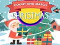 Juego Cuenta Y Empareja Navidad en línea