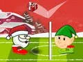 Juego FĂștbol de cabeza invernal de Santa en lĂnea Juego FĂștbol de cabeza invernal de Santa en lĂnea