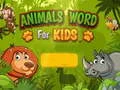 Juego Palabras de Animales para Niños en línea