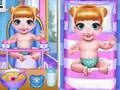 Juego Cuidado de los Bebés Gemelos de la Princesa en línea