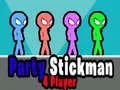 Juego Fiesta Stickman 4 Jugadores en línea