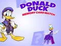 Juego Memoria de cartas de Donald Duck en línea