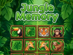 Juego Memoria de la selva en línea