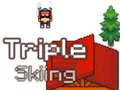 Juego Esquí Triple 2D en línea
