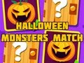Juego Halloween Monsters Match en línea