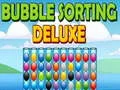 Juego Ordenación de burbujas Deluxe en línea