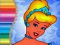 Juego Libro para colorear de Cenicienta en línea