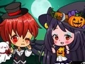 Juego Pareja Chibi de Halloween en línea