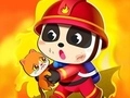 Juego Pequeño Panda Bombero en línea