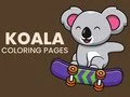 Juego Páginas para colorear Koala en línea
