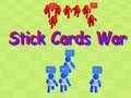 Juego Guerra de cartas de palitos en línea