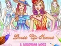 Juego Juegos de vestir y libro para colorear en línea