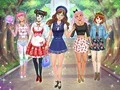 Juego Vestir Anime en la Escuela en línea