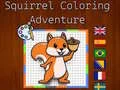 Juego Aventura de Colorear Ardillas en línea