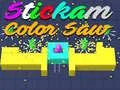 Juego Stickman Sierra de Color en línea