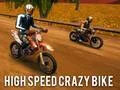 Juego Moto Loca de Alta Velocidad en línea